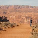 Sul sentiero per l'Horse Shoe Bend